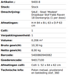 STOEL MODESTO DRAAIBAR DONKERGRIJS