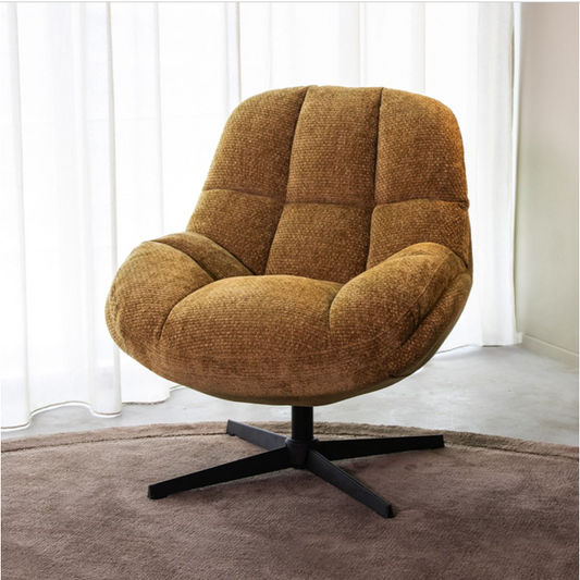 DRAAIFAUTEUIL HUXLEY 76X86X92 CM