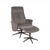 RELAXFAUTEUIL BERGEN + HOCKER 77X76X105 CM