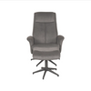 RELAXFAUTEUIL BERGEN + HOCKER 77X76X105 CM
