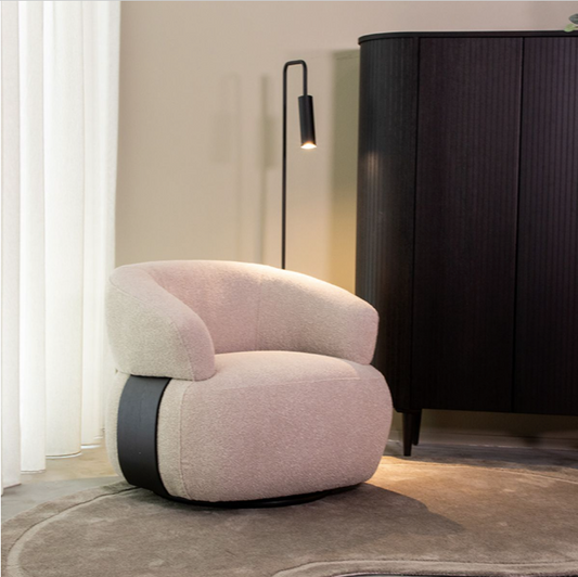 DRAAIFAUTEUIL VALENZA 83X79X73 CM