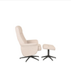 RELAXFAUTEUIL BERGEN + HOCKER 77X76X105 CM