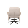 RELAXFAUTEUIL BERGEN + HOCKER 77X76X105 CM