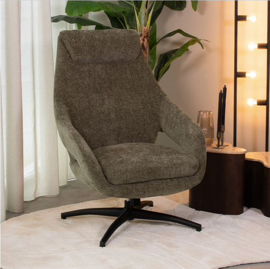 DRAAIFAUTEUIL MAXWELL 75X84X108 CM