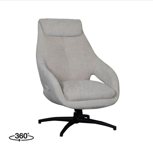 DRAAIFAUTEUIL MAXWELL 75X84X108 CM