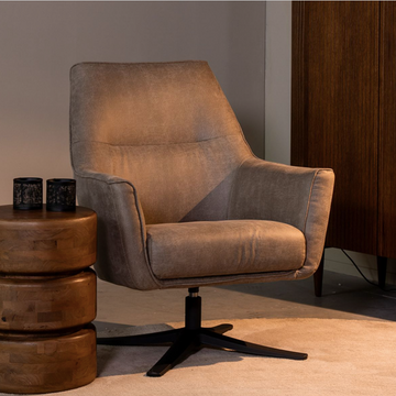 DRAAIFAUTEUIL TOD 76X75X90 CM