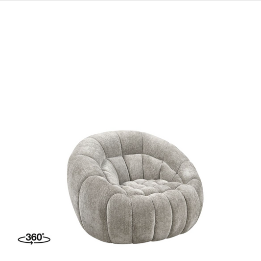 DRAAIFAUTEUIL CLOUD  115x104x80 CM
