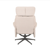 RELAXFAUTEUIL VERDAL + HOCKER 77X79X109 CM