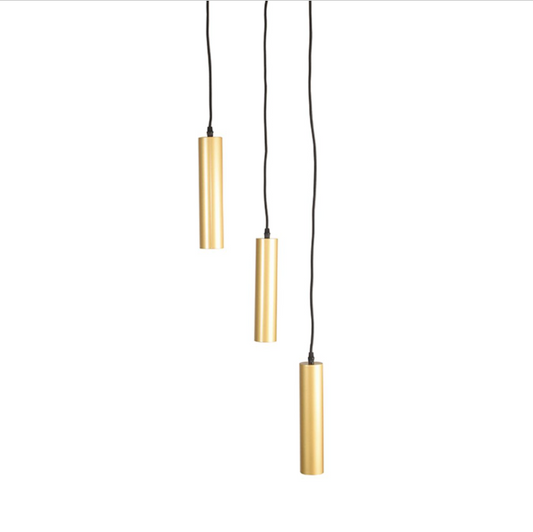 HANGLAMP FERROLI 3-LICHTS 25X25X150 CM