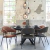 HANGLAMP RONDA 3-LICHTS 80X30X150 CM