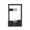 WANDLAMP QUADRATO 20X10X40 CM