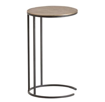 MONOCLE LAPTOPTAFEL, BRASS ANTIQUE - ALLURE ALU COLLECTION
