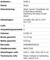 STOEL LAMOR ZAND