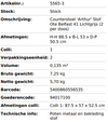 COUNTERSTOEL ARTHUR LICHTGRIJS