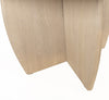 BIJZETTAFEL Ø50, H50, ACACIA WEATHERED WOOD - DURBAN TABLE COLLECTION