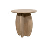 BIJZETTAFEL Ø50, H50, ACACIA WEATHERED WOOD - DURBAN TABLE COLLECTION