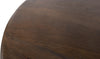 BIJZETTAFEL Ø50, H55, MANGO BROWN WALNUT - ZODIAC COLLECTION