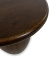 BIJZETTAFEL Ø50, MANGO BROWN WALNUT - BALLOON TABLE COLLECTION