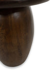 BIJZETTAFEL Ø50, MANGO BROWN WALNUT - BALLOON TABLE COLLECTION