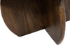 BIJZETTAFEL Ø50, MANGO BROWN WALNUT - BELLY TABLE COLLECTION