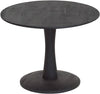 BIJZETTAFEL Ø60, LAAG, BLACK - FLARE FURNITURE