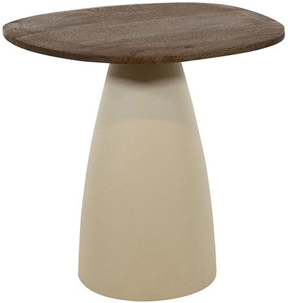 BIJZETTAFEL ORGANISCH 50, H50, MANGO MALAGA BROWN - CORNETTO COLLECTION