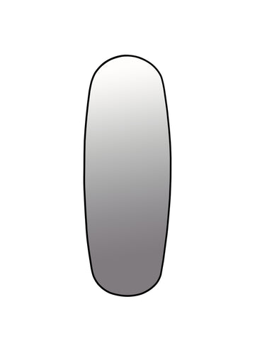 ALU SPIEGEL DANISH OVAL BLACK