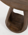BREMEN BIJZETTAFEL Ø50, H50, MANGO MATT WALNUT - MUST HAVE COLLECTION