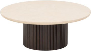 MAROON SALONTAFEL ROND