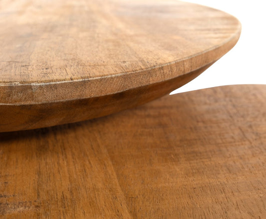 ERFURT SALONTAFEL ORGANISCH, SET VAN 2, SMOOTH NATURAL - MUST HAVE COLLECTION