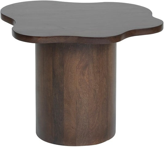 FIORE BIJZETTAFEL 65, MANGO BROWN WALNUT - MIX & MATCH COLLECTION
