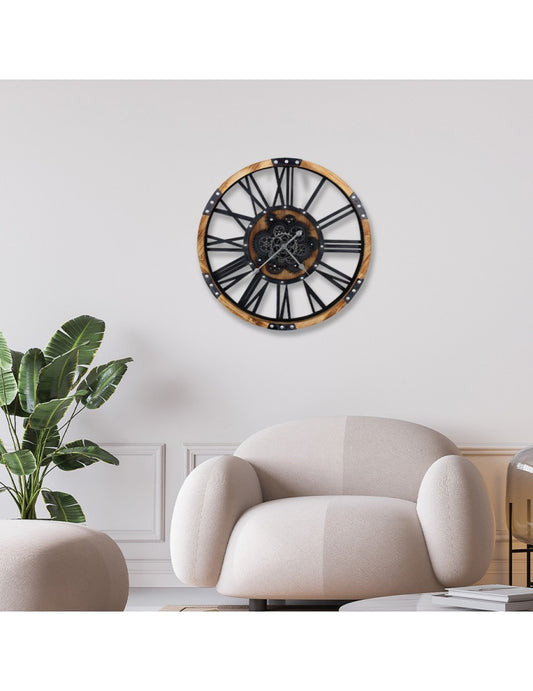 TANDWIELKLOK MET GLAS-75CM
