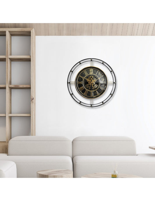 TANDWIELKLOK MET GLAS-90CM