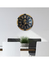 TANDWIELKLOK MET GLAS-64CM