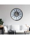TANDWIELKLOK MET SPIEGEL-120CM