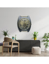 TANDWIELKLOK MET GLAS-56x66