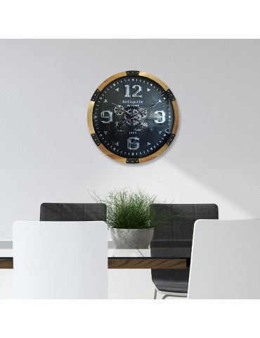 TANDWIELKLOK MET GLAS-64CM