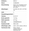 STOEL LARA DRAAIBAR OTE SEA 173 ZAND
