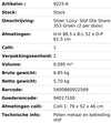 STOEL LIZZY OTE SHARE 353 GROEN