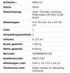 STOEL TORNADO FABB HYPER 16 GRIJS
