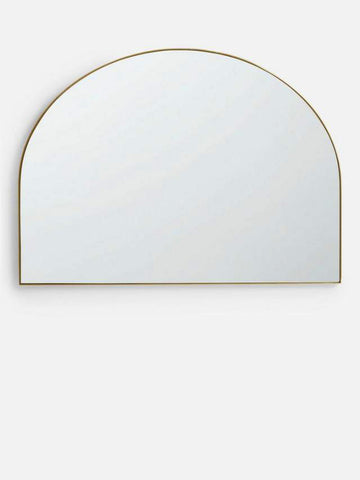 ALU SPIEGEL ARCHED HORIZONTAL BRONZE