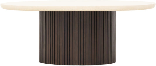 MAROON SALONTAFEL ROND