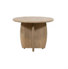 SALONTAFEL Ø60, H45, ACACIA WEATHERED WOOD - DURBAN TABLE COLLECTION