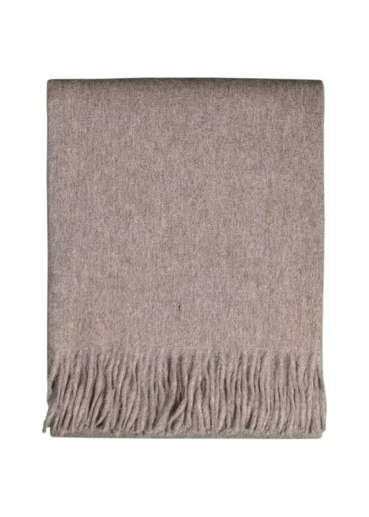 ALPAKA PLAID - BEIGE - 200X150CM - NEW!