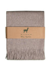 ALPAKA PLAID - BEIGE - 200X150CM - NEW!