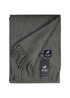 ALPAKA PLAID - DONKERGROEN - 200X150CM - NEW!