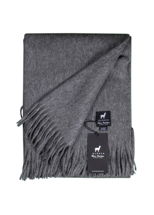 ALPAKA PLAID - GRIJS - 200X150CM - NEW!