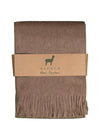 ALPAKA PLAID - KARAMEL - 200X150CM - NEW!