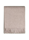 ALPAKA PLAID - LICHTBEIGE - 200X150CM - NEW!
