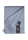 ALPAKA PLAID - LICHTBLAUW - 200X150CM - NEW!